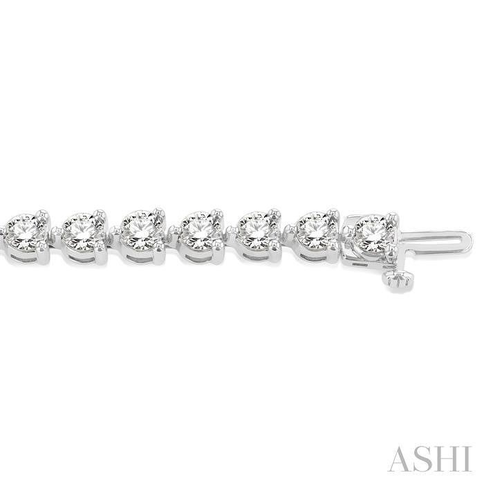 ASHI Diamond Tennis Bracelet 70728PPFHWG