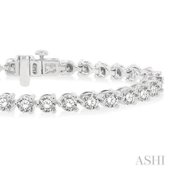 ASHI Diamond Tennis Bracelet 70728PPFHWG