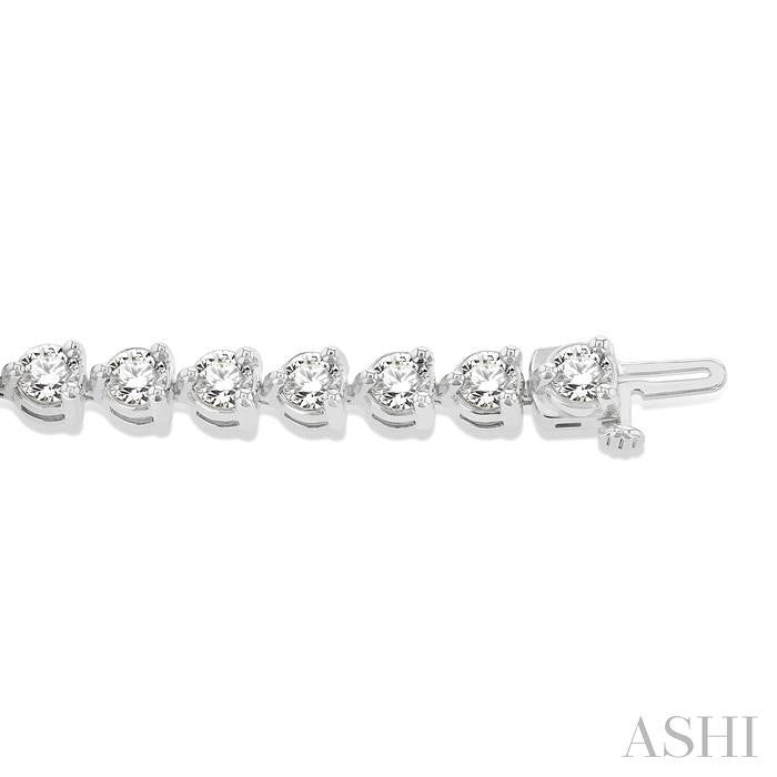 ASHI Diamond Tennis Bracelet 70729PPFHWG