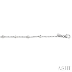 ASHI Diamond Station Chain Bracelet 707CQPPFGWG