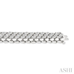 ASHI Bold Weave Diamond Fashion Bracelet 70831PPFGWG-1.25