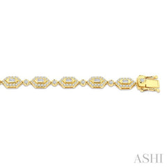 ASHI Diamond Fashion Link Bracelet 70852PPFHYG