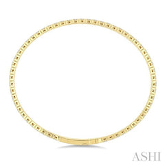 ASHI Diamond Pave Flex Bangle 708W1PPFGYG