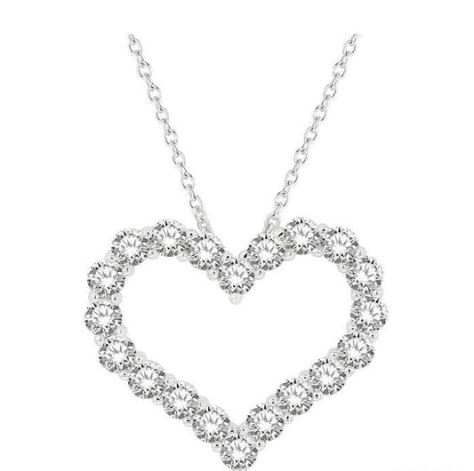 Parkplace Jewelers Heart Shape Diamond Pendant 94050PPFGPDWG-4.00