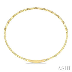ASHI Fullway Diamond Starburst Flex Bangle 710W5PPFGYG