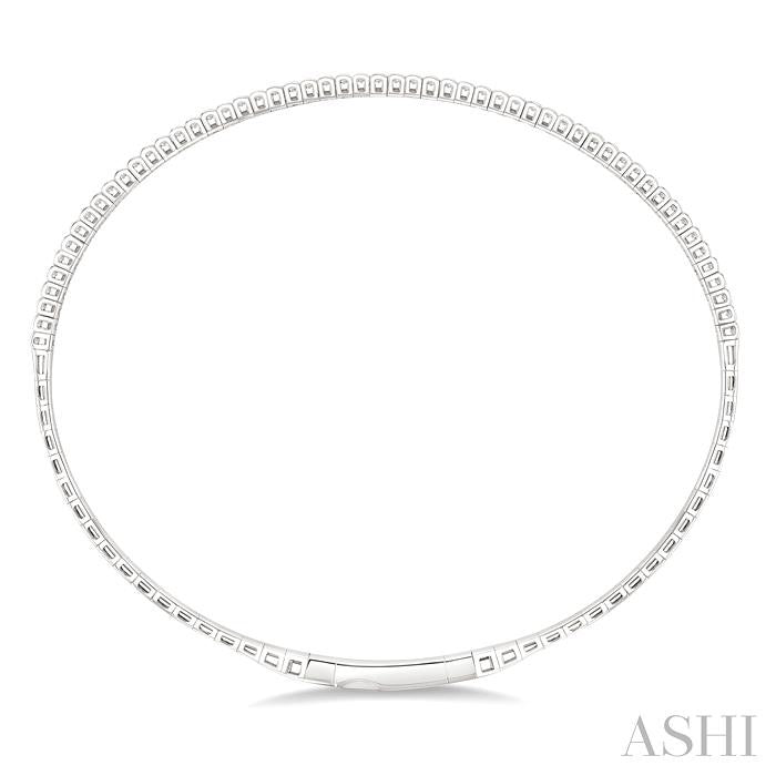 ASHI Halfway Diamond Flex Bangle 711W6PPFGWG