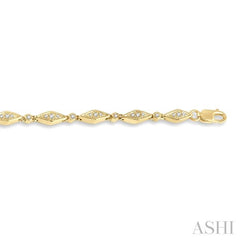 ASHI Diamond Fashion Bracelet 7122UPPTSYG