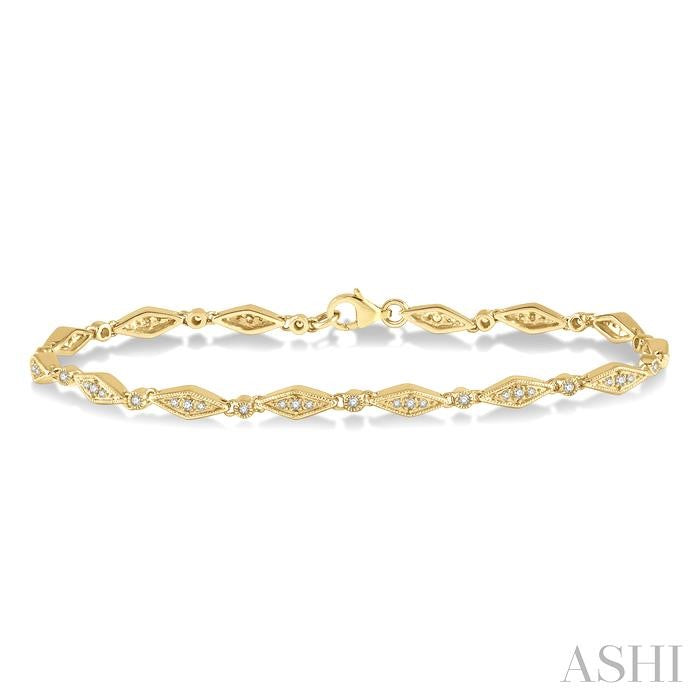 ASHI Diamond Fashion Bracelet 7122UPPTSYG