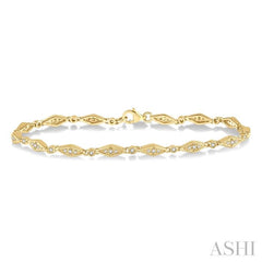 ASHI Diamond Fashion Bracelet 7122UPPTSYG