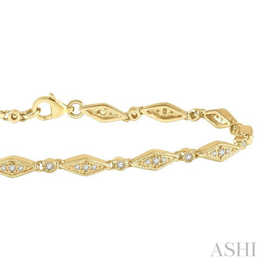 ASHI Diamond Fashion Bracelet 7122UPPTSYG