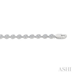 ASHI Cluster Diamond Fashion Bracelet 71271PPFGWG-1.30