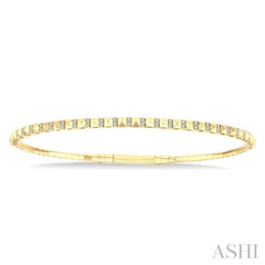 ASHI Pyramid Diamond Flex Bangle 714W7PPFGYG