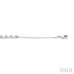ASHI Floating Diamond Fashion Chain Bracelet 720AQPPTGWG