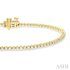 ASHI Diamond Tennis Bracelet 73371PPFGYG