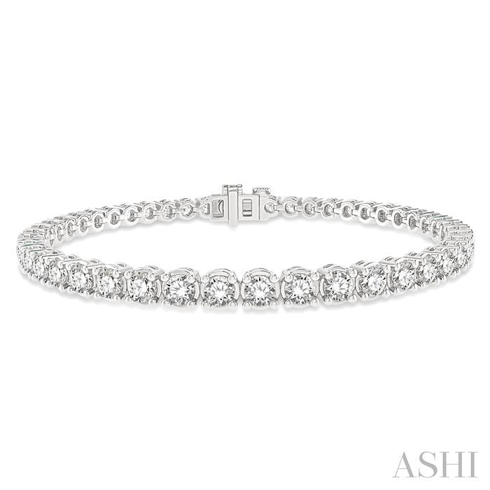 ASHI Diamond Tennis Bracelet 73374PPFHWG