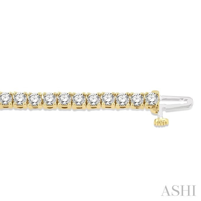 ASHI Diamond Tennis Bracelet 73375PPFGYG