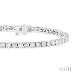 ASHI Diamond Tennis Bracelet 73375PPFHWG
