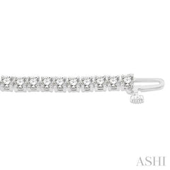 ASHI Diamond Tennis Bracelet 73376PPFHWG