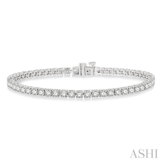 ASHI Diamond Tennis Bracelet 73376PPFHWG