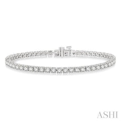ASHI Diamond Tennis Bracelet 73376PPFHWG