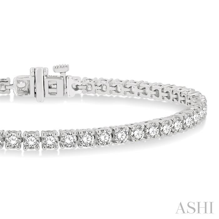 ASHI Diamond Tennis Bracelet 73376PPFHWG