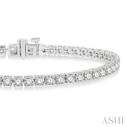 ASHI Diamond Tennis Bracelet 73376PPFHWG