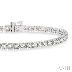 ASHI Diamond Tennis Bracelet 73376PPFHWG