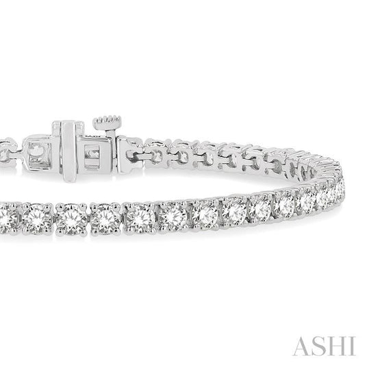 ASHI Diamond Tennis Bracelet 73377PPFHWG