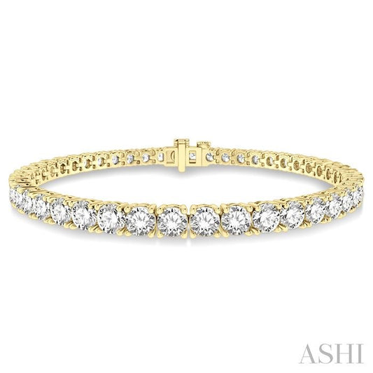 ASHI Diamond Tennis Bracelet 73378PPFGYG