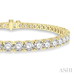 ASHI Diamond Tennis Bracelet 73378PPFGYG