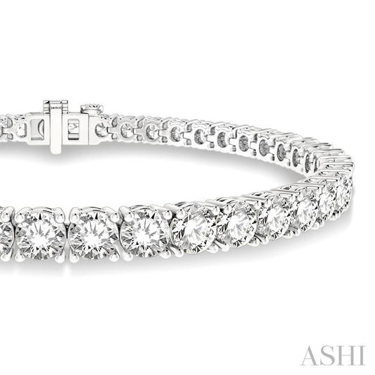 ASHI Diamond Tennis Bracelet 73378PPFHWG