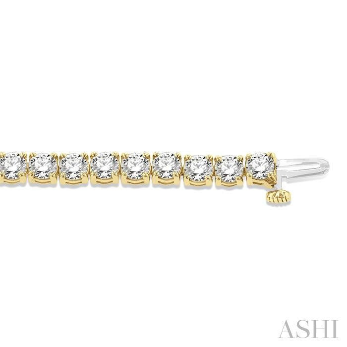 ASHI Diamond Tennis Bracelet 73379PPFGYG