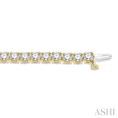 ASHI Diamond Tennis Bracelet 73379PPFGYG