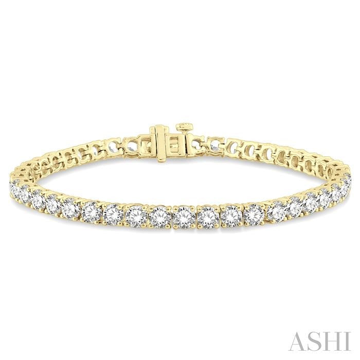 ASHI Diamond Tennis Bracelet 73379PPFGYG