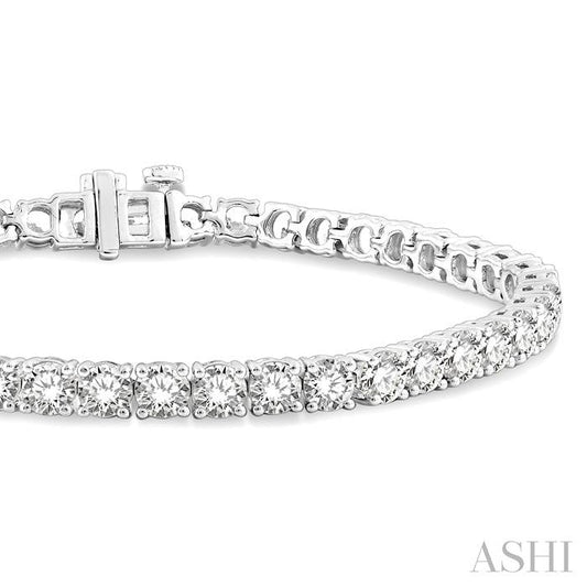 ASHI Diamond Tennis Bracelet 73379PPFHWG