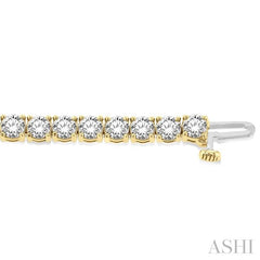 ASHI Diamond Tennis Bracelet 7337MPPFGYG