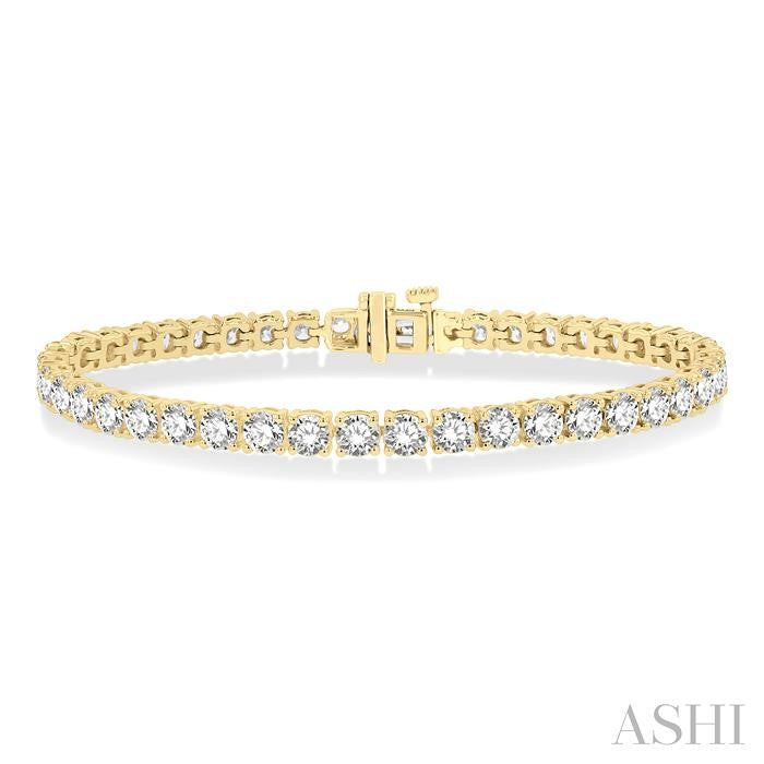ASHI Diamond Tennis Bracelet 7337MPPFGYG