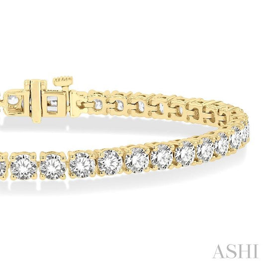 ASHI Diamond Tennis Bracelet 7337MPPFGYG