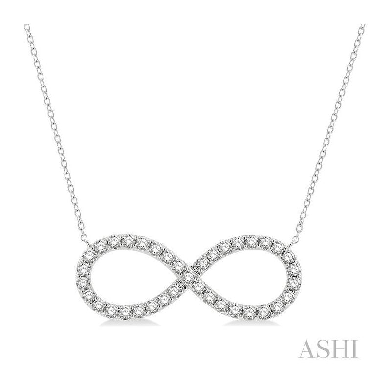 ASHI Infinity Diamond Pendant 994JHPPFGNKWG