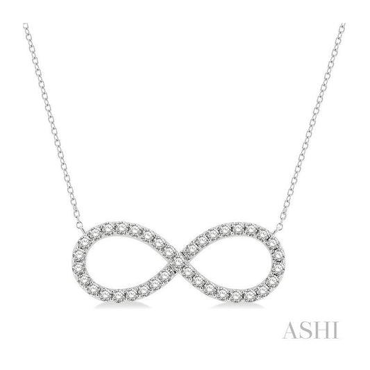 ASHI Infinity Diamond Pendant 994JHPPFGNKWG