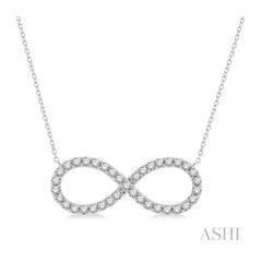 ASHI Infinity Diamond Pendant 994JHPPFGNKWG