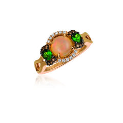 Le Vian 14K Strawberry Gold® Neopolitan Opal™ 3/4 cts. TRKT 20