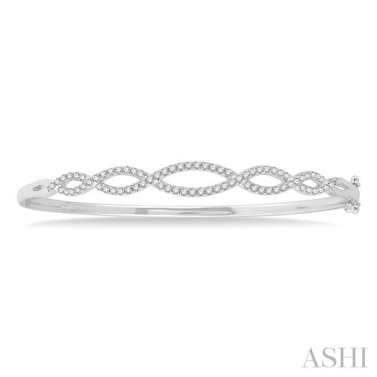 ASHI Diamond Fashion Bangle 795CVPPFGWG