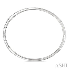 ASHI Flush Bezel Set Diamond Fashion Bangle 795E4PPFGWG