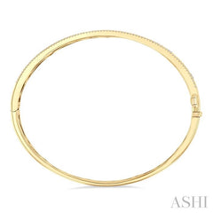ASHI Flush Set Diamond Fashion Bangle 795H1PPFGYG