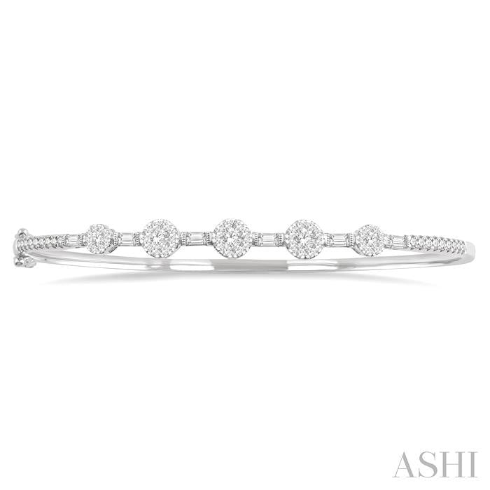 ASHI Lovebright Diamond Bangle 796A1PPFGWG