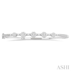 ASHI Lovebright Diamond Bangle 796A1PPFGWG