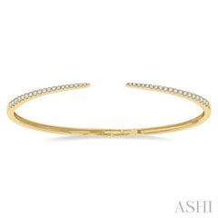 ASHI Claw Cuff Diamond Open Bangle 796D3PPFGYG