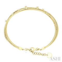ASHI Diamond Spring Fashion Bangle 797E3PPFGYG