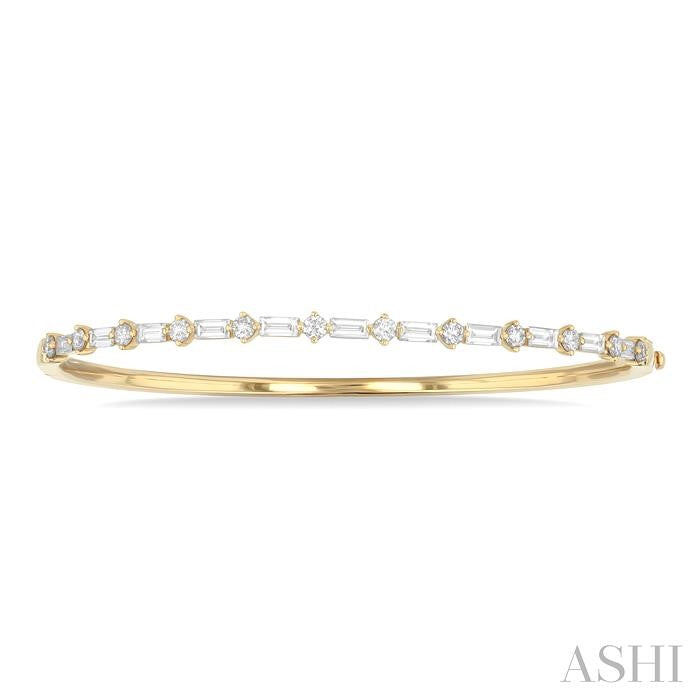 ASHI Diamond Fashion Bangle 798E0PPFGYG-1.25
